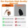 ZOUITY Leather Leaf Fruit Keychain Retro AccessoriesCute Keychains for Women Wallet BagPurse Keyring HolderWomens Key Organizer and Keychains Pendant CharmsPink Daisy