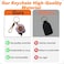 ZOUITY Leather Leaf Fruit Keychain Retro AccessoriesCute Keychains for Women Wallet BagPurse Keyring HolderWomens Key Organizer and Keychains Pendant CharmsPurple Daisy