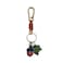 ZOUITY woodiness Leaf Fruit Keychain Retro AccessoriesCute Keychains for Women Wallet BagPurse Keyring HolderWomens Key Organizer and Keychains Pendant CharmsHazelnut