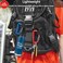 GABBRO Gabbro Carabiner Clips Heavy Duty 12kN 2697 lbs 32 Inch Aluminum Wiregate Snap Lightweight 4 Pack for Hammock Hiking Camping Water Bottle Dog Leash Harness Keychains Black Blue