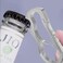 Idakekiy Stylish Carabiner Keychain Zinc Alloy Key Chain Bottle Opener Silver