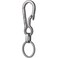 KeyUnity KM01 Titanium EDC Keychain Clip with Bottle Opener Quick Release Carabiner Key Ring Holder for Men KM01 Sandblasted
