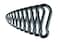 Branded Boards Black Silver ZincGalvanized Heavy Duty Bushcraft Carabiner Spring Snap Clip Link Hooks 200500lb Load 2 6 12 Packs Black5cm12 Pack