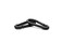 Branded Boards Black Silver ZincGalvanized Heavy Duty Bushcraft Carabiner Spring Snap Clip Link Hooks 200500lb Load 2 6 12 Packs Black5cm2 Pack