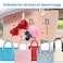CULASIGN 6 Pcs Hooks Set Compatible for Bog Bags Key Holder Compatible for Bog Bag Accessories Insert Charm Carabiner Keychain for Beach Tote Bag