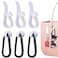 CULASIGN 6 Pcs Hooks Set Compatible for Bog Bags Key Holder Compatible for Bog Bag Accessories Insert Charm Carabiner Keychain for Beach Tote Bag