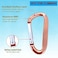 HUYANDOO Cute Carabiner Clip 3 Aluminum Alloy Caribeener D Ring Spring Snap Hook for Keychain Clip2pack Rose Gold