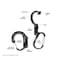 GEAR AID HEROCLIP Carabiner Clip and Hook Mini for Travel Luggage and Small Bags Forest Green