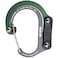 GEAR AID HEROCLIP Carabiner Clip and Hook Mini for Travel Luggage and Small Bags Forest Green