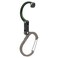 GEAR AID HEROCLIP Carabiner Gear Clip and Hook Medium for Camping Backpack and Garage Organization Forest Green