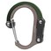 GEAR AID HEROCLIP Carabiner Gear Clip and Hook Medium for Camping Backpack and Garage Organization Forest Green