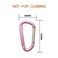 LESHIRY Large Carabiners Keychain 3 Aluminum D Shape Premium Durable DRing Carabiner Clip Hook Camping Accessories Snap Link Key Chain Durable Improved Design 4pcsPinkPurple