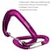 Outmate 12kN 32x2 HeavyDuty Carabiner Clips Durable Lightweight Aluminum Alloy Carabiners for Hiking Camping Keychains Dog Leashes Hammocks MoreWire gate2 Pink