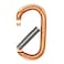 ProClimb Oval Aluminum Carabiner Straight Gate Keylock 7kN