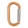 ProClimb Oval Aluminum Carabiner Straight Gate Keylock 7kN
