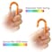 sprookber 3 Carabiner Clip Keychain D Ring Caribeaner Clip Key Clip Caribeener Spring Snap Hook for BagBuckle Set of 10 Multicolor