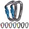 STURME 12kN 2697 lbs Heavy Duty Locking Carabiner Clips for Outdoor Camping Hiking Securing Pets Hammock Dog Leash Harness