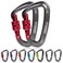 STURME 12kN 2697 lbs Heavy Duty Locking Carabiner Clips for Outdoor Camping Hiking Securing Pets Hammock Dog Leash Harness
