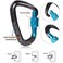 STURME 12kN 2697 lbs Heavy Duty Locking Carabiner Clips for Outdoor Camping Hiking Securing Pets Hammock Dog Leash Harness