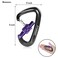STURME 12kN 2697 lbs Heavy Duty Locking Carabiner Clips for Outdoor Camping Hiking Securing Pets Hammock Dog Leash Harness