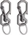 Tibitdeer Titanium Key Chain Multifunctional Carabiner Keychain Heavy Duty Car Keychain Organizer for Men and Women 2 Pack