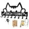 Brosay Cat Key Holder for Wall Decorative Modern Mounted Rack Small Coat Hook Cute Bathroom for Front Door Entryway Hallway Office Organizer 1 Pcs