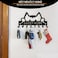 Brosay Cat Key Holder for Wall Decorative Modern Mounted Rack Small Coat Hook Cute Bathroom for Front Door Entryway Hallway Office Organizer 1 Pcs