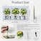 DELORIGIN Lemon Tree Key Holder Key Hooks Wall Mounted Wooden Key Racks with 5 Hooks Key Storage Organizer House Key Hanger for Wall Decor Door Entryway Hallway Kitchen New Home Gift