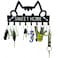 Fermus Cat Key Hook for Wall Key Holder Wall Mounted Metal Home Key Rack Keychain Hanger with 8 Hooks for Entryway Backdoor 11 x 63 Inches