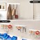 LOCOZY 2Pack No Drill Wall Mount Key Holder with 14 Hooks Each Key Rack for Keys Coats Kitchen Utensils White for Living Room Kitchen Office Bathroom