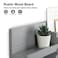 Lwenki Mail Organizer for Wall Mount Key Holder with Shelf Includes Letter Holder and Hooks for Coats Dog Leashes Rustic Wood with Flush Mounting Hardware 165 x 87 x 35 Gray