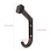 Brosay Railroad Spike Coat Hooks Vintage Cast Iron Wall Hook Heavy Duty J Shape Hooks Rustic Hook for Hanging Farmhouse Towels Clothes Bags Hats Keys 3 Pcs J Shape