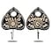 Ella &amp; Ella Emma Wall Mounted CoffinShaped Key Holder PlanchetteHamsa Hand Key Holder Gothic Home Decor Wall Hanger with Hook Spooky Halloween Decor for Home 2 Pieces Planchette