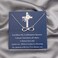 FEELMEM Confirmation Sponsor Necklace God Bless My Confirmation Sponsor Gift Catholic Mentor Gifts for Godmother Thank You