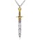 PRINCESS CUTENESS STORE Riptide Sword Sea of Monsters Demigod Olympian Pendant Necklace Annabeth Chase Percy Jackson