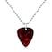 Teemotutu Eddie Necklace Strange Horror Thing Guitar Pick Pendant Necklace Halloween Costume Cosplay Jewelry