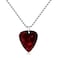 Teemotutu Eddie Necklace Strange Horror Thing Guitar Pick Pendant Necklace Halloween Costume Cosplay Jewelry