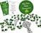 Westmon Works Irish First Communion Rosary Gift Set for Green Bead Prayer Jewelry with Celtic Cross Pendant Blessing Card and Storage Case Saint Patrick Inspired Catholic Keepsake Present
