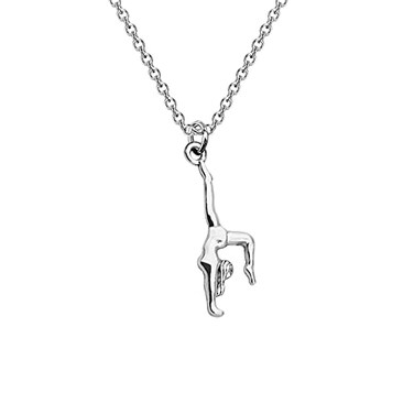 BNQL Gymnastics Necklace Gymnast Jewelry Pendant Team Gift necklace