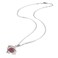 FM FM42 Temperature Sensing Color Changing Dolphin Pendant Necklace with 1929 Stainless Steel Rolo Chain ZN1306