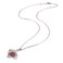 FM FM42 Temperature Sensing Color Changing Dolphin Pendant Necklace with 1929 Stainless Steel Rolo Chain ZN1306