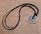 CCBFY Nordic Coin Amulet Vegvsir Odin Triple Horn Triquetra Valknut All in One Pewter Pendant Necklace