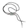 COOLLA Bolo Tie Eagle Eye Feather Neckties Leather Choker Necklace Vintage Turquoise Pendant for WomenMen Silver