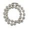 DragonWeave 95mm Extra Large Silver Steel Ball Chain Mens Necklace with Extra Durable Color Protect Finish 16 inches