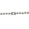 DragonWeave 95mm Extra Large Silver Steel Ball Chain Mens Necklace with Extra Durable Color Protect Finish 16 inches