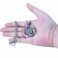 ENHONG Celtic Knot Necklace for MenStainless Steel Double Side Solid Heavy Pendant with Chain 24 Inches