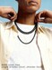 FindChic Black Chain Necklace for Men Thick Miami Cuban Link Rapper 12mm Width 20inch Chunky Curb Hippie Hip Hop Chains