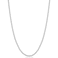 Fiusem Silver Tone Wheat Chains for Men and Women 2mm Stainless Steel Necklace Chain Mens Necklace 24 Inch