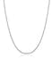 FOSIR Surgical Steel Unique Snake Link Chain Necklace for Men Women 2mm Silver Tone Mens Chains 26 Inch