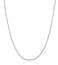 FOSIR Surgical Steel Unique Snake Link Chain Necklace for Men Women 2mm Silver Tone Mens Chains 26 Inch